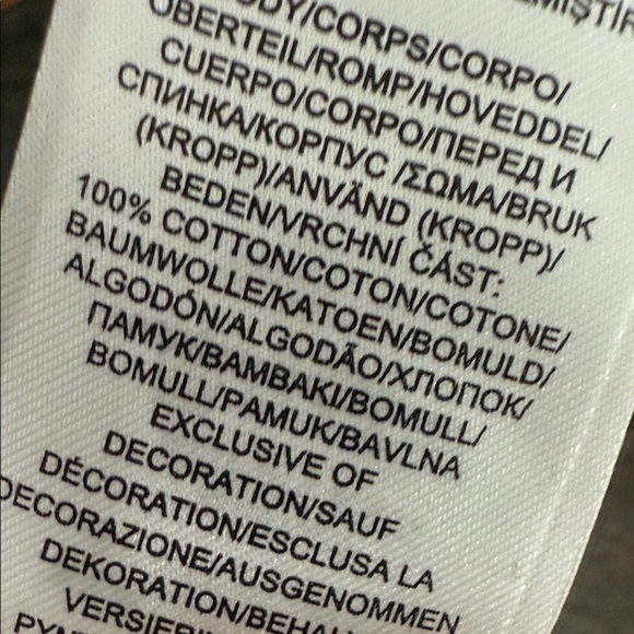 Lauren Ralph Lauren Nightgown Sleep Shirt Gray White Embroidered Logo Sz Medium - Picture 6 of 7